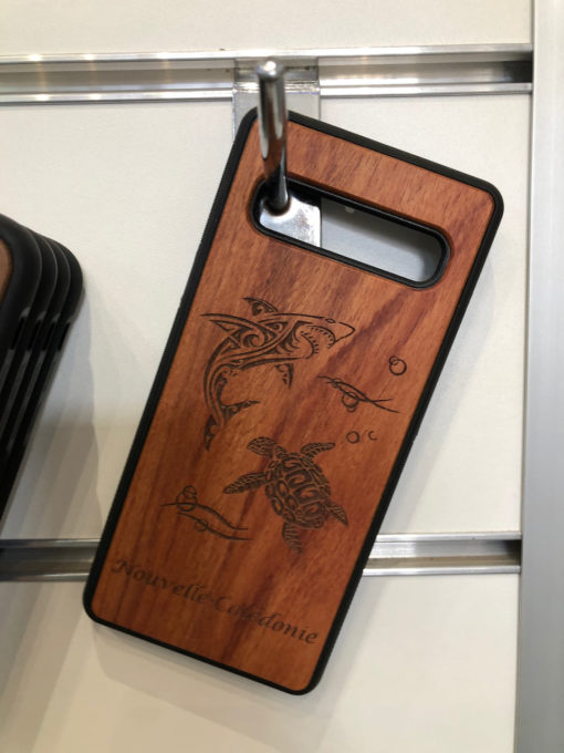Coque de téléphone en bois personnalisée