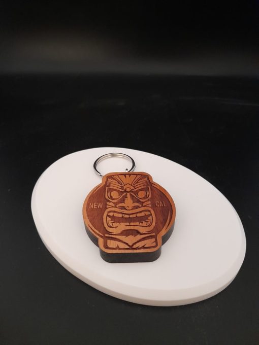 Porte-clés en bois de Nouvelle Calédonie - Laser Art Pacific