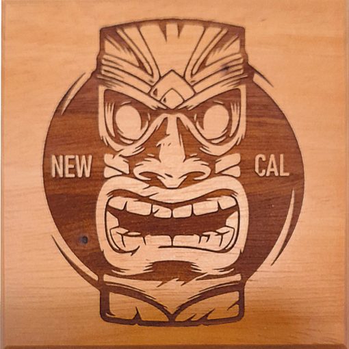 Dessous de verre en bois "Newcal" - Laser Art Pacific