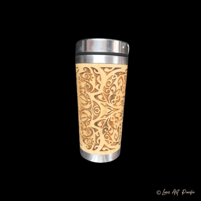 Mug en bambou "Tribal 1"