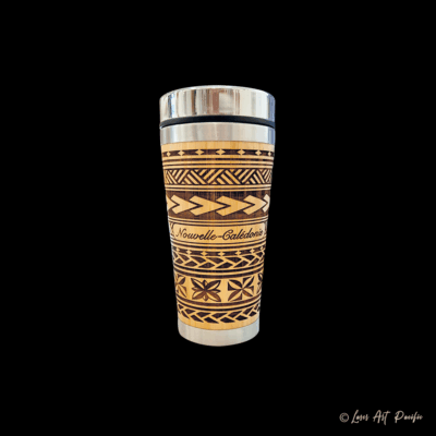 Mug en bambou "Tribal 2"