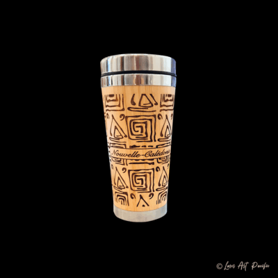 Mug en bambou "Tribal 3"