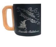 Tasses WILD "Raie manta et Carte" – Laser Art Pacific