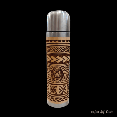 Thermos En Bambou "Tiki"