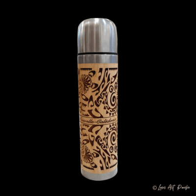 Thermos En Bambou "Tribal 1"