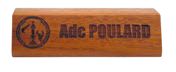Porte-Nom En Bois Personnalisés "petit modèle simple face" – Laser Art Pacific