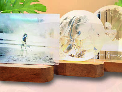 Supports Lumineux Personnalisées – Laser Art Pacific