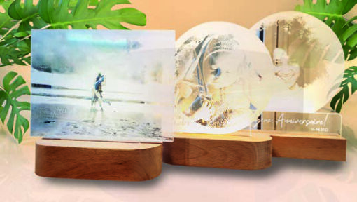 Supports Lumineux Personnalisées – Laser Art Pacific