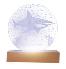 Supports Lumineux "Requin" – Laser Art Pacific