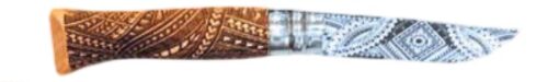 Couteau Opinel gravé "Motif Tribal" – Laser Art Pacific