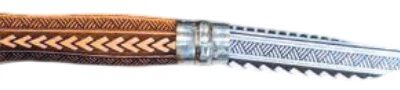 Couteau Opinel gravé "Motif Tribal" – Laser Art Pacific