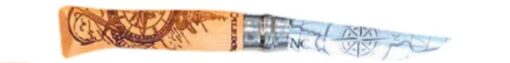 Couteau Opinel gravé "Motif Boussole" – Laser Art Pacific
