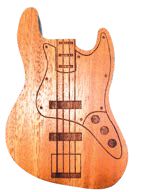Boîte à médiators gravées "Guitare basse" – Laser Art Pacific