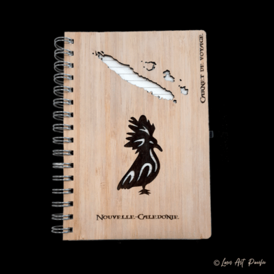 Carnet De Voyage Carnet simple "Grand Cagou et Carte"