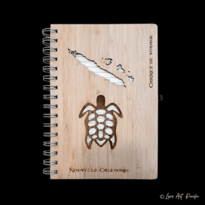 Carnet De Voyage Carnet simple "Grand Tortue et Carte"