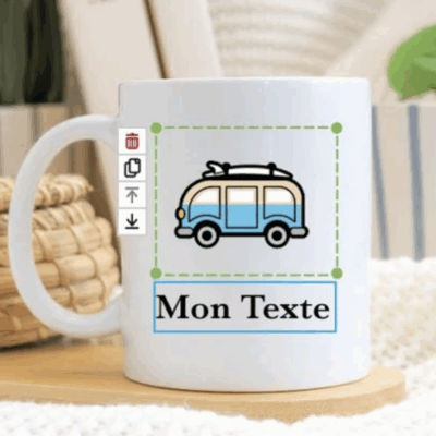 Mug en céramique personnalisé